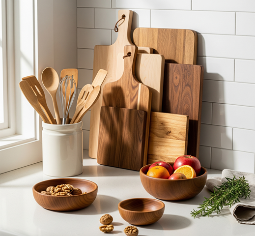 Mutfakta Ahşap Ürün Kullanmanın 5 Büyük Avantajı