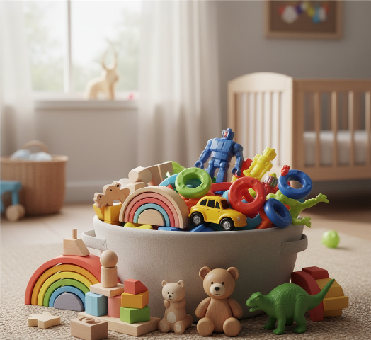 Plastik Oyuncaklara Karşı Ahşap Oyuncak: Hangisi Daha Güvenli?”