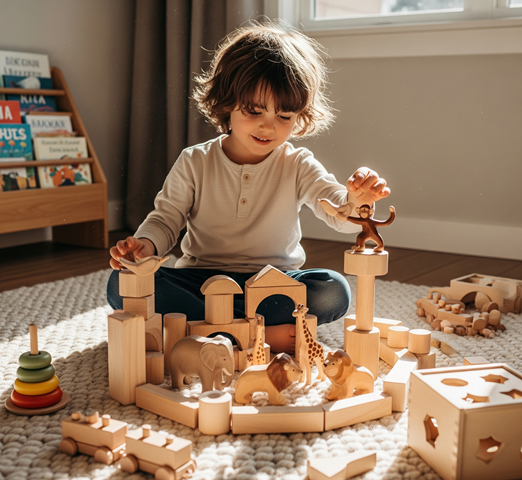 El Yapımı Ahşap Oyuncakların Çocukların Hayal Gücüne Katkısı