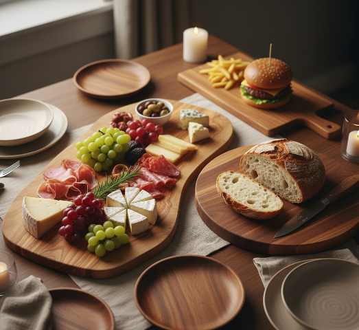 Ahşap Sunum Ürünleri ile Sofralarınızı Şıklığa Dönüştürün