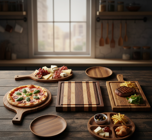 Ahşap Sunum Tahtası Modelleri ve Kullanım Alanları