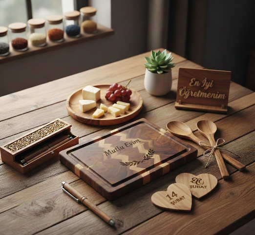 Hediyelik Ahşap Ürünler: Özel Günler İçin Doğal ve Şık Seçimler