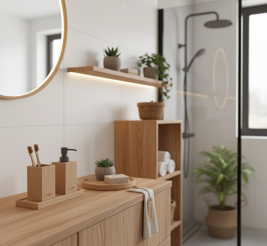 Ahşap Banyo Ürünleri: Doğal ve Modern Bir Banyo Deneyimi