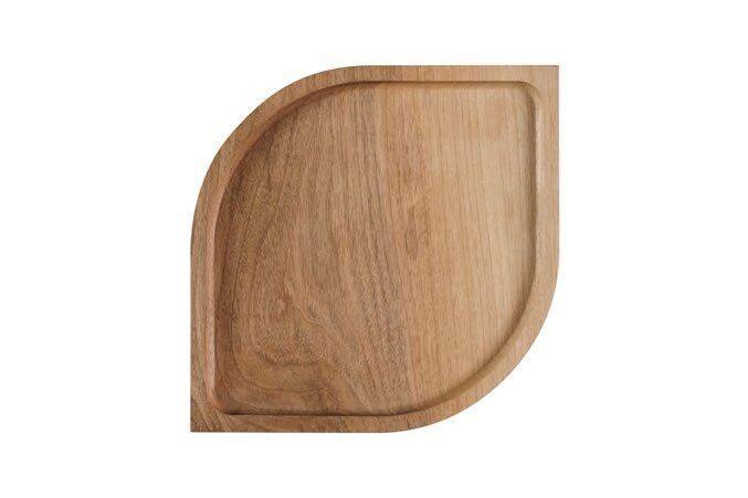 Yükseltici Demir Üstü Sunum Ahşabı Bazası / Ceviz / 3094