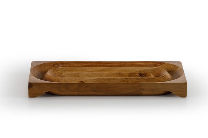 Özel Tasarım Sunum Kasesi / Meşe / 3070-1