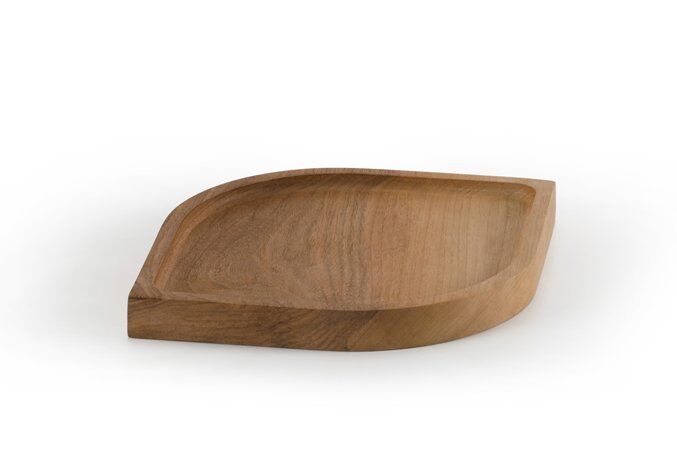 Yükseltici Demir Üstü Sunum Ahşabı Bazası / Ceviz / 3095