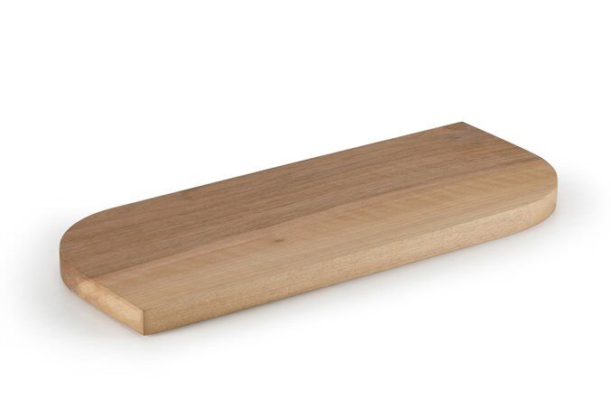 Yükseltici Demir Üstü Sunum Ahşabı Bazası / Ceviz / 3097