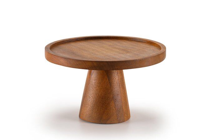 Yükseltici Set Kek Standı / İroko / 3162