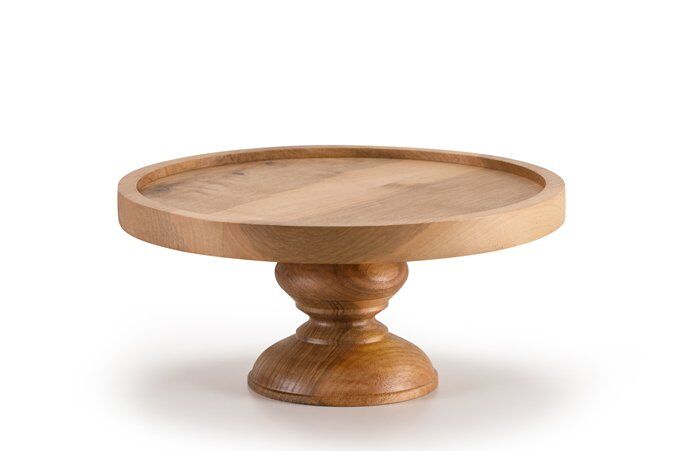 Yükseltici Set Kek Standı / Ceviz / 3167