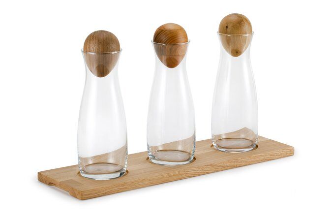 Cam İçecek Sunum Ahşap Kapağı / Kiraz / 3106