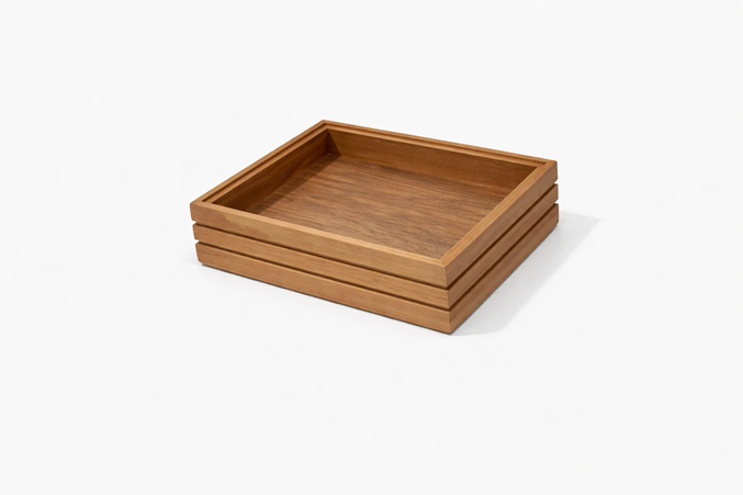 Ekmek Standı 1/2 Tepsi / Ceviz / 3015