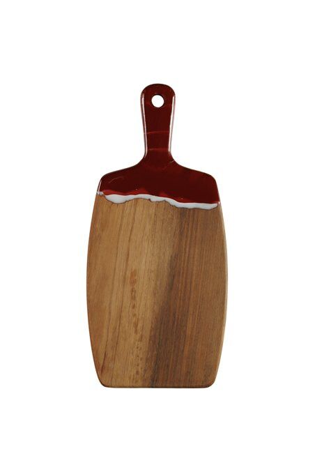 Epoksi Ahşap Kesme Tahtası / İroko / 3203