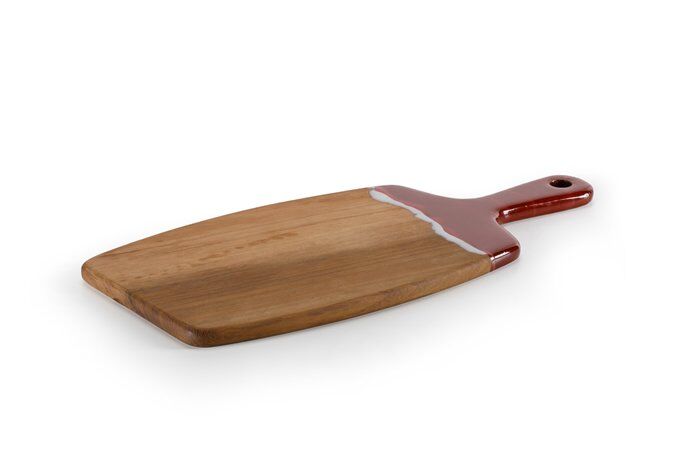 Epoksi Ahşap Kesme Tahtası / İroko / 3203