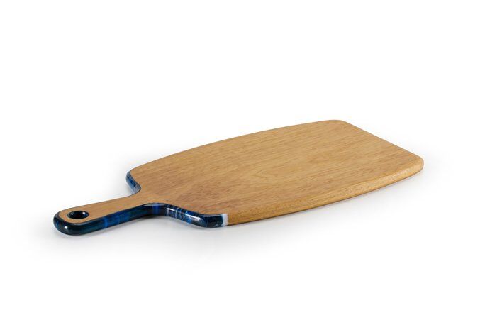 Epoksi Ahşap Kesme Tahtası / İroko / 3204