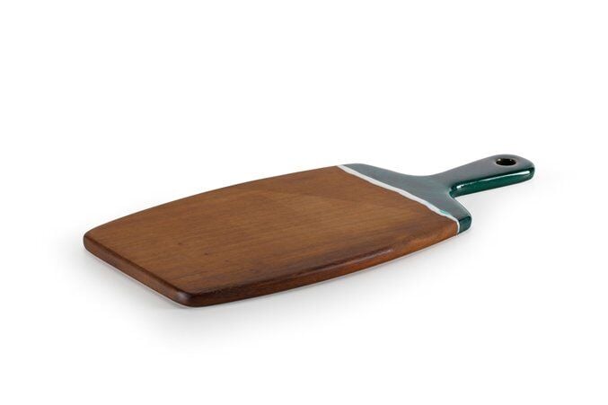 Epoksi Ahşap Kesme Tahtası / İroko / 3204