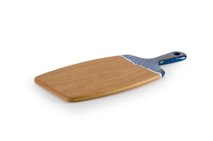 Epoksi Ahşap Kesme Tahtası / İroko / 3204