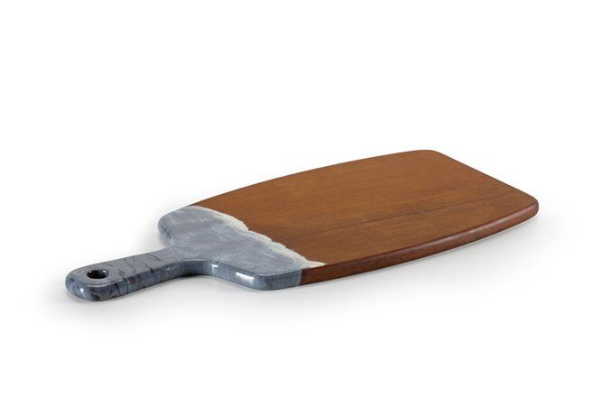 Epoksi Ahşap Kesme Tahtası / İroko / 3205