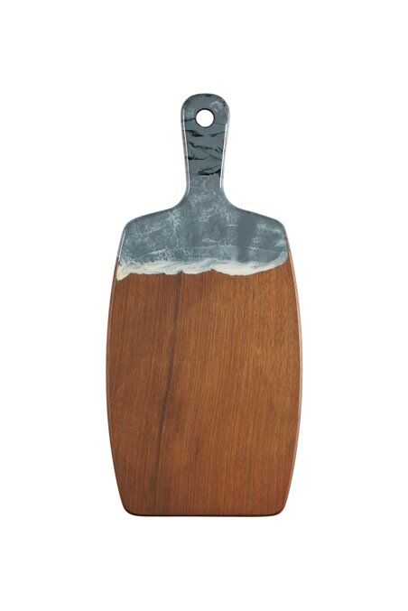 Epoksi Ahşap Kesme Tahtası / İroko / 3205