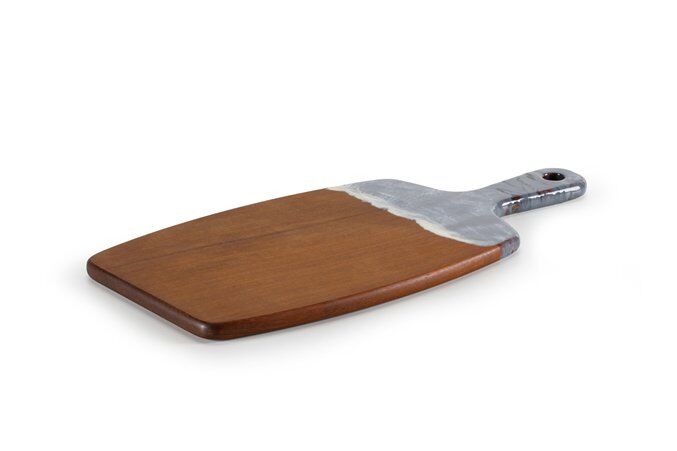 Epoksi Ahşap Kesme Tahtası / İroko / 3205