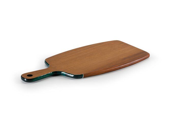 Epoksi Ahşap Kesme Tahtası / İroko / 3206