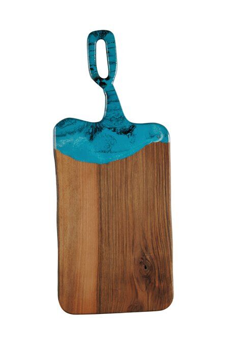 Epoksi Ahşap Kesme Tahtası / Ceviz / 3211