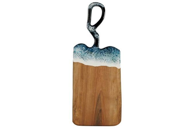 Epoksi Ahşap Kesme Tahtası / Ceviz / 3210