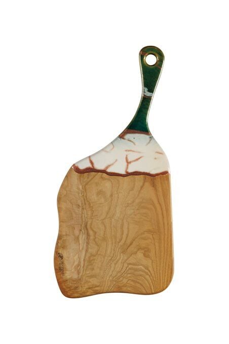 Epoksi Ahşap Kesme Tahtası / Ceviz / 3212