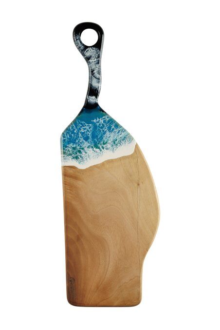 Epoksi Ahşap Kesme Tahtası / Ceviz / 3213