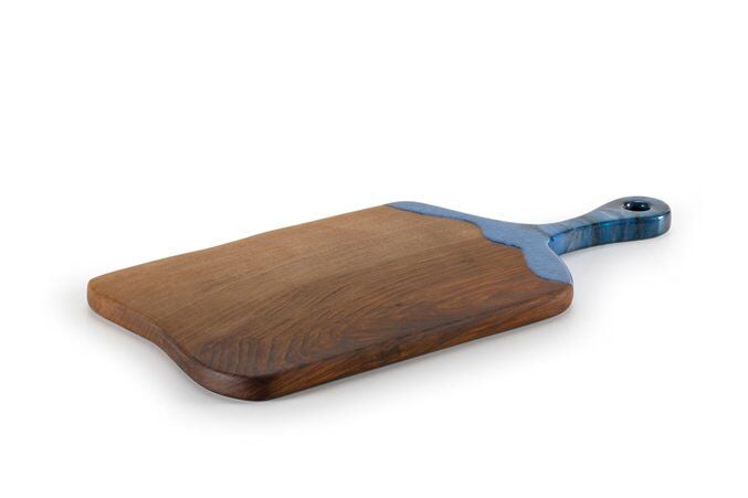 Epoksi Ahşap Kesme Tahtası / Ceviz / 3214