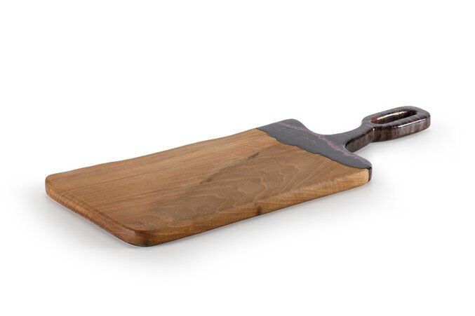 Epoksi Ahşap Kesme Tahtası / İroko / 1 EPX 1006