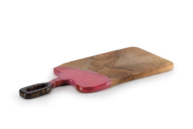 Epoksi Ahşap Kesme Tahtası / İroko / 2 EPX 1006