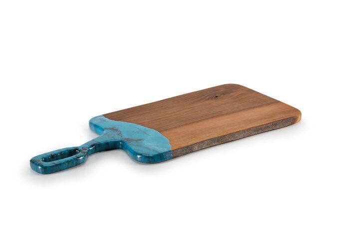 Epoksi Ahşap Kesme Tahtası / İroko / 3 EPX 1006