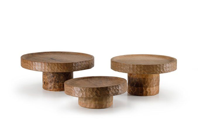 Scorpion Kesme Sunum Ahşabı / Ceviz / 3085