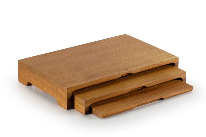 Kahvaltılık Soğuk Ürün Sunum Standı / Kayın / 3274