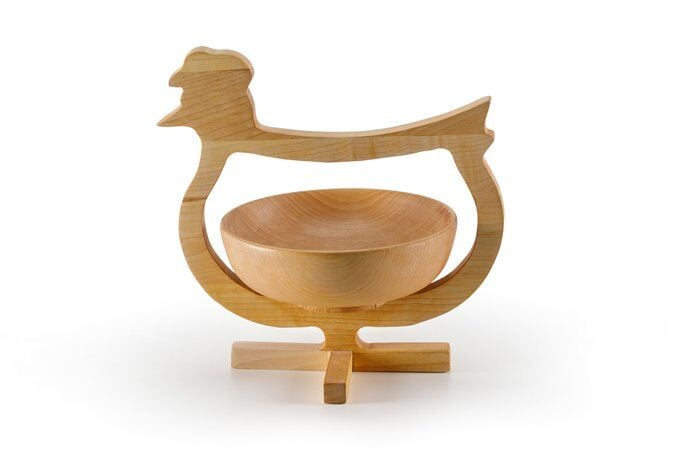 Ahşap Dekoratif Stand / Ihlamur / 3280