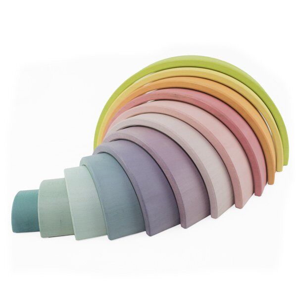 Waldorf 12 li Pastel Gökkuşağı Blokları / 1002