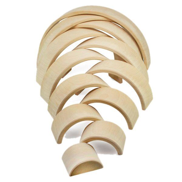 Waldorf 12 li Natürel Gökkuşağı Blokları / 1003