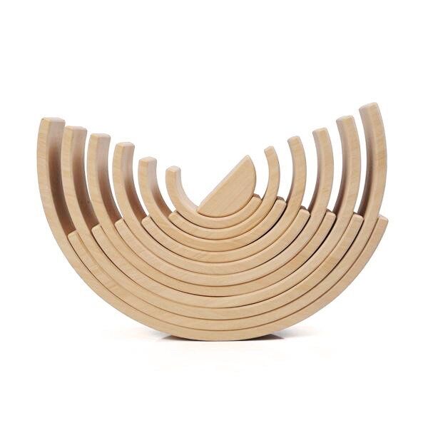 Waldorf 12 li Natürel Gökkuşağı Blokları / 1003