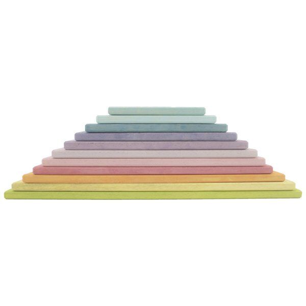 Waldorf 11 li Pastel Gökkuşağı Düz Tabla /1052
