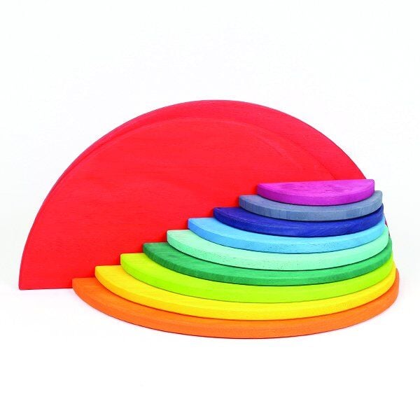 Waldorf 11 li Gökkuşağı Yarım Daire Tabla / 1054