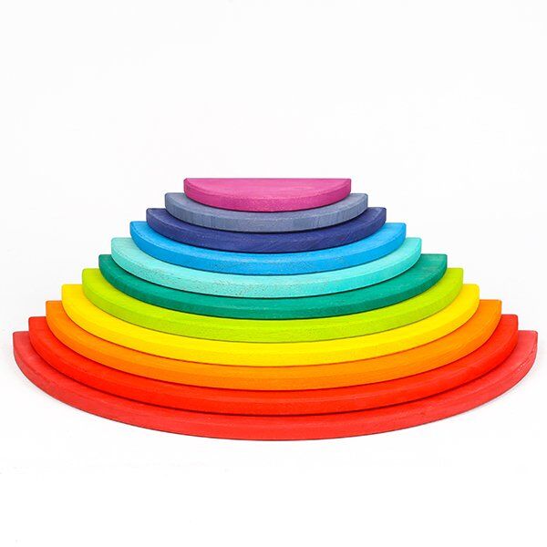 Waldorf 11 li Gökkuşağı Yarım Daire Tabla / 1054