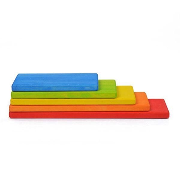 Waldorf 5 lı Gökkuşağı ve Düz Tabla Seti / 1057