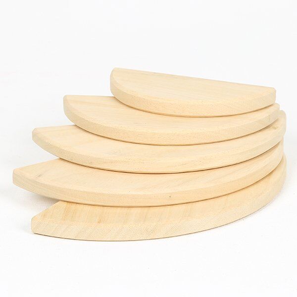 Waldorf 5 li Pastel Gökkuşağı Yarım Daire Tabla / 1061