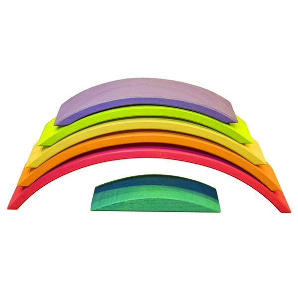 Waldorf 6 lı Pastel Gökkuşağı Köprü / 1008