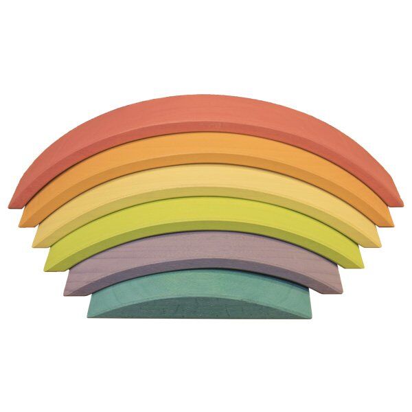 Waldorf 6 lı Pastel Gökkuşağı Köprü / 1008