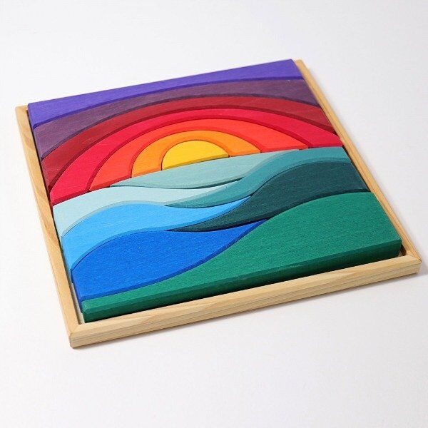 Waldorf Gün Batımı Puzzle / 1301