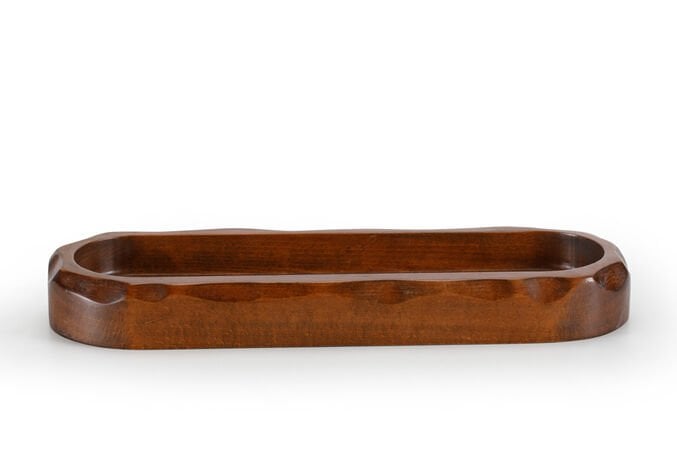 Özel Tasarım Doğal Kase / Ceviz / 1541