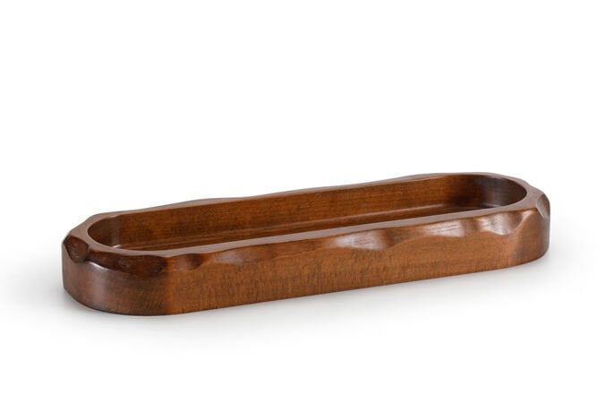 Özel Tasarım Doğal Kase / Ceviz / 1541