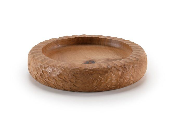Özel Tasarım Doğal Kase / Ceviz / 1541