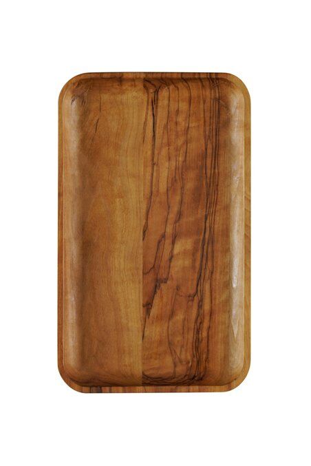 Ahşap Sunum Tabağı / Zeytin / 1516